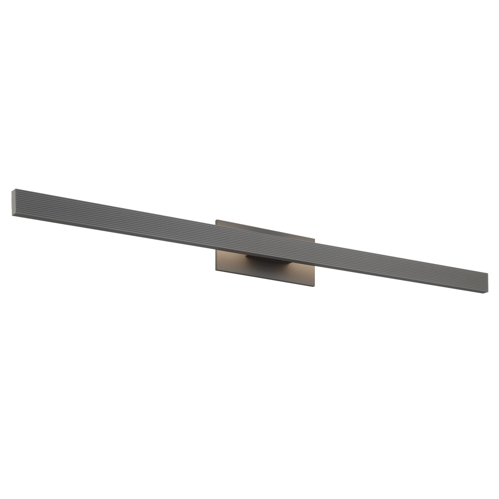 Golden Lighting Enso Integrated LED 51" Outdoor Wall in Smooth Grey